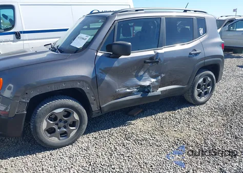 2017 Jeep Renegade Sport 4X4 from USA, damaged, VIN ZACCJBAB4HPF78842